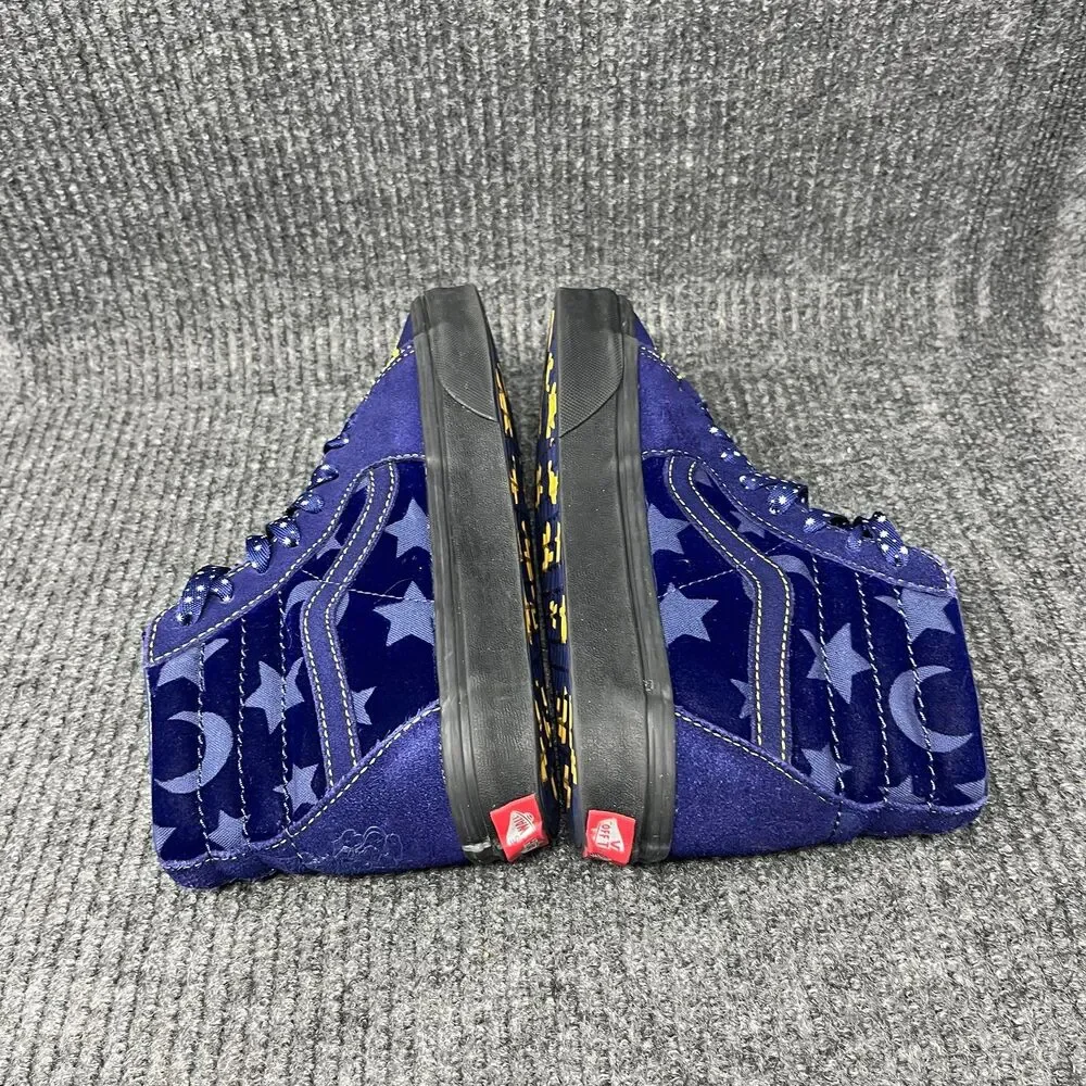 Vans SK8-HI X Disney Sorcerer’s Apprentice Mickey Shoes Womens‎ Size 5.5 Blue